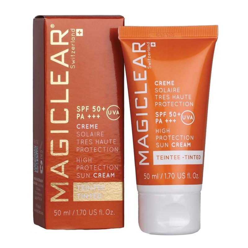 MAGICLEAR Crème Solaire TEINTE SPF 50+, 50ml