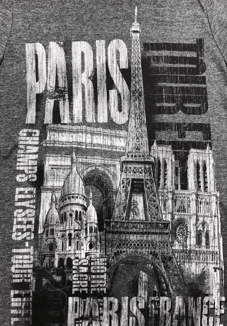 Tee shirt Paris Tour Eiffel monuments fashion – Image 3