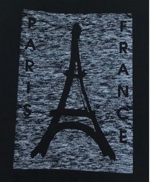 Tee shirt Tour Eiffel Paris France noir – Image 2