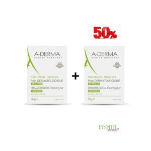 A DERMA Pain dermatologique apaisant au lait d&rsquo;avoine 100 gr +50% sur le 2ème