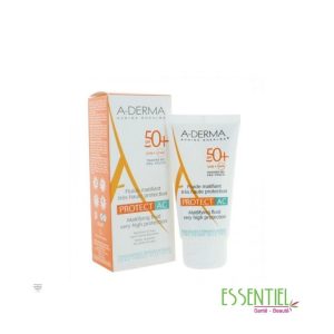 A-Derma Protect AC Fluide Très Haute Protection IP50+ Tube 40ml