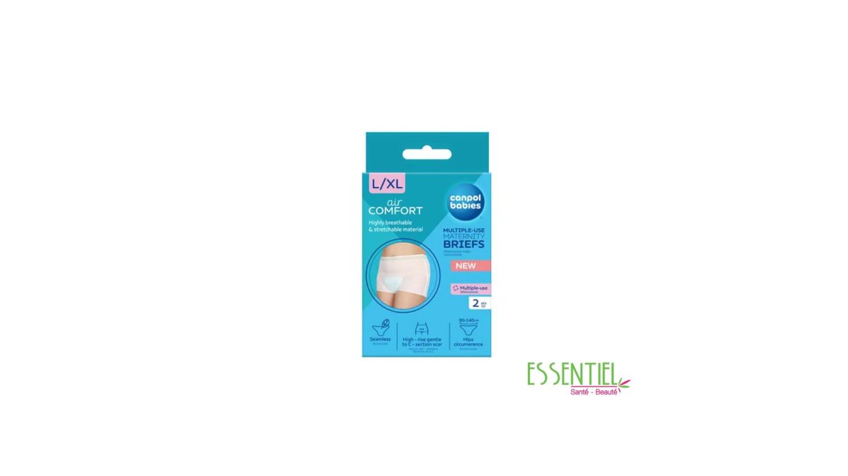 CANPOL BABIES Culottes de maternité post naissance – Taille L & XL – 73/002