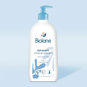 BIOLANE Gel lavant corps cheveux 2 en 1 350ML