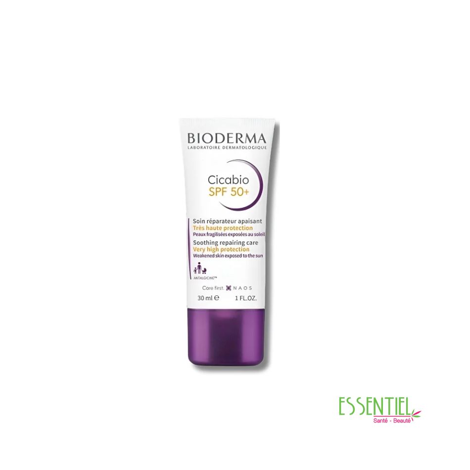 BIODERMA CICABIO SPF50+ SOIN REPARATEUR APAISANT 30ML