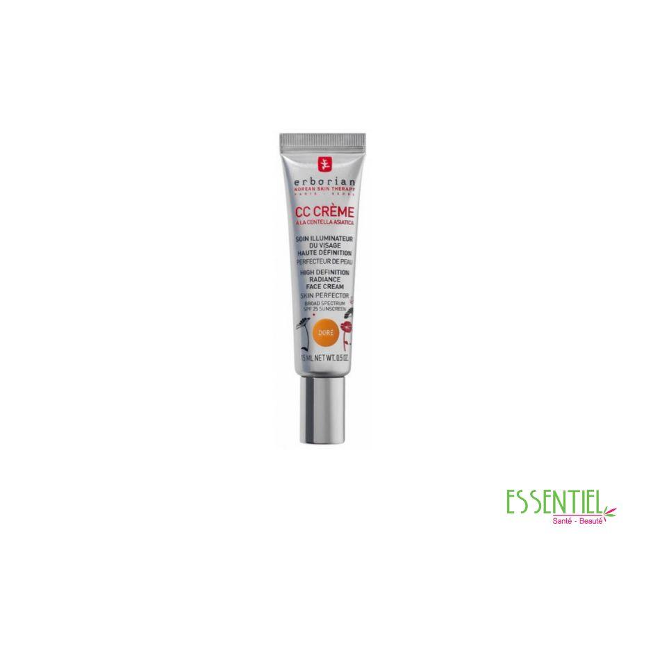 ERBORIAN CC CRÈME ILLUMINATRICE SPF25 DORÉ 15ML