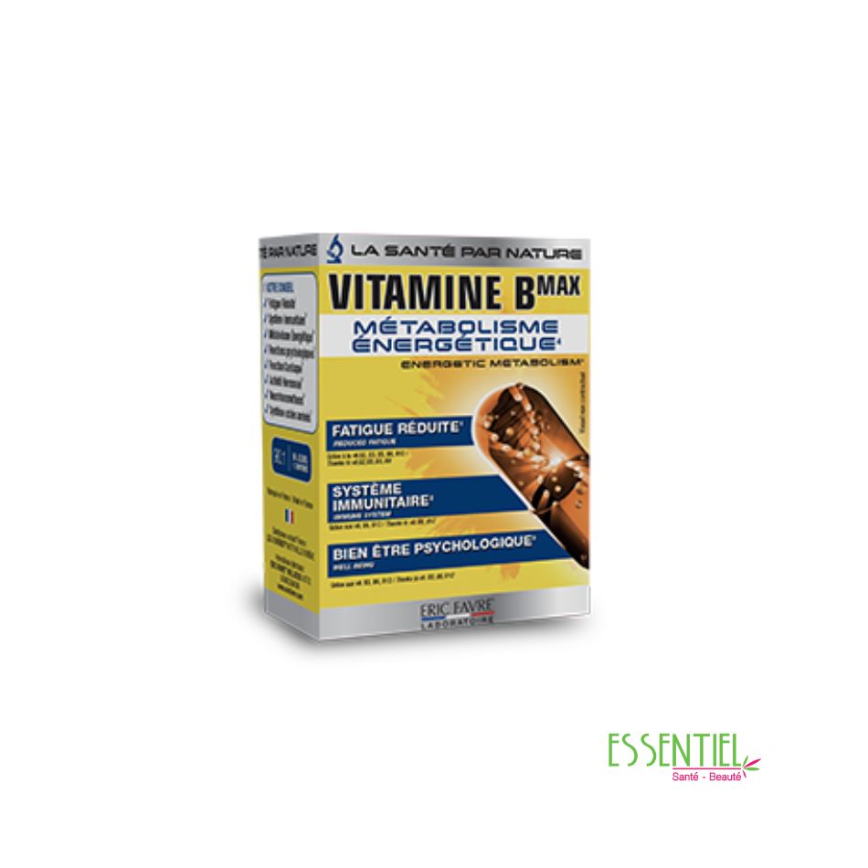 ERIC FAVRE Vitamines B max – Métabolisme énergétique