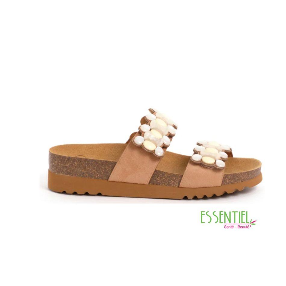 scholl Mules Tan Sintra 2 Straps