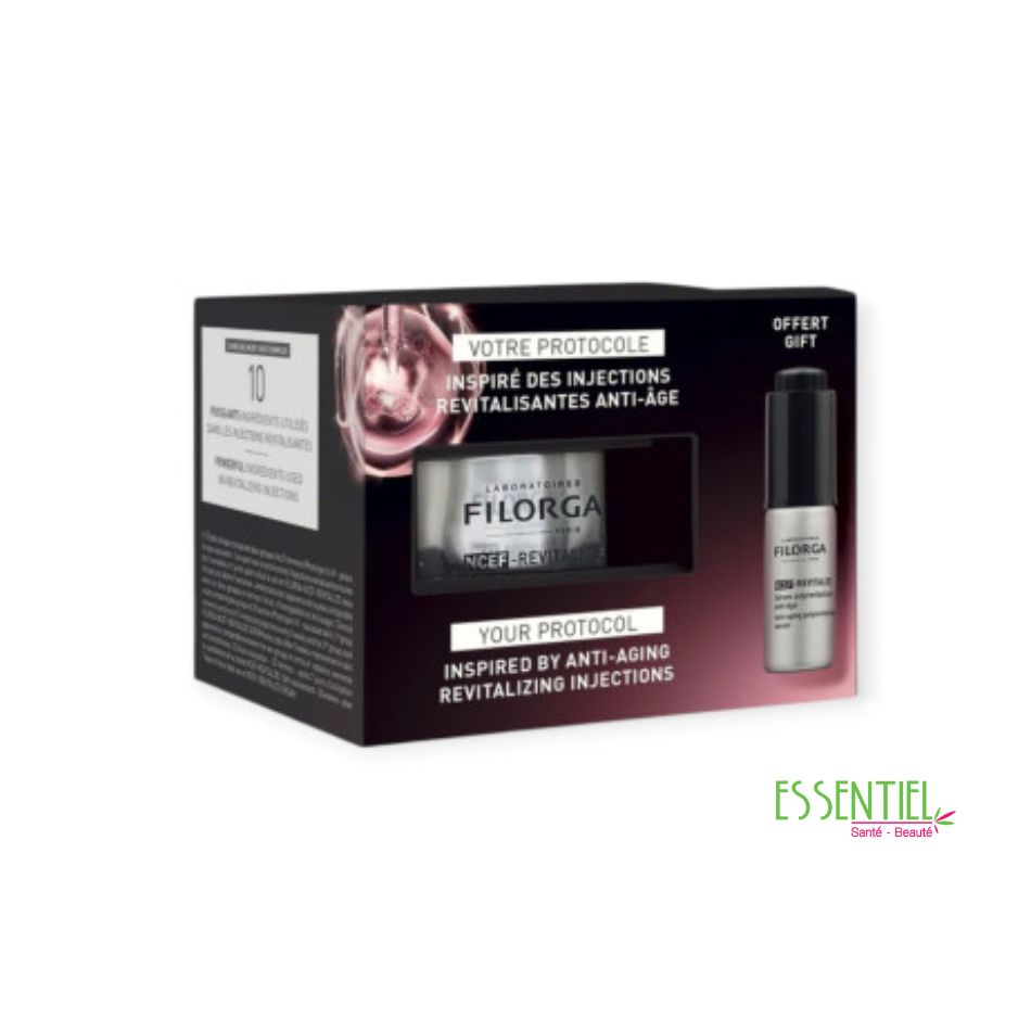 Filorga Coffret NCEF – Revitalize crème 50 ml+ Sérum offert 5ml