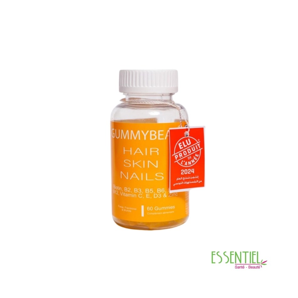 GUMMYBEAR HAIR SKIN NAILS 60 GUMMIES