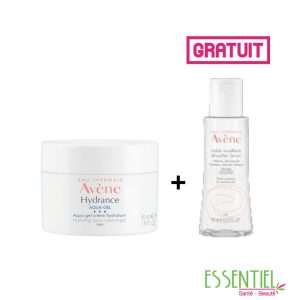 AVENE TROUSSE DUO FRAICHEUR  AQUA-GEL + EAU MICELLAIRE 100 ML OFFERTE
