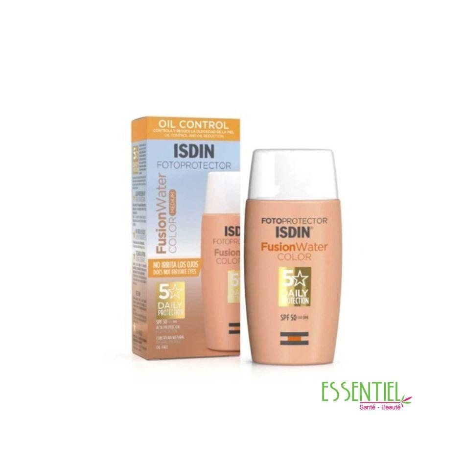 ISDIN ÉCRAN SOLAIRE FUSION WATER COLOR MEDIUM SPF50+ 50ML