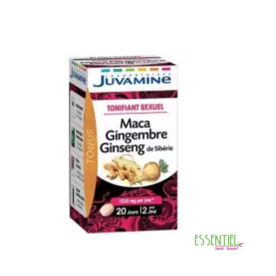 JUVAMINE MACA GINGEMBRE GINSENG DE SIBERIE 40g
