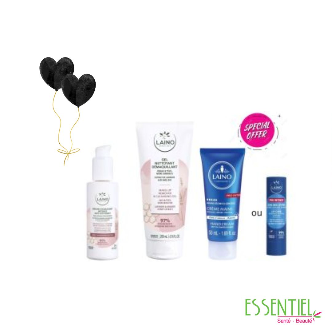 LAINO RITUEL Crème nourissante + Gel Nettoyant demaquillant 200ml+ Cadeau au Choix