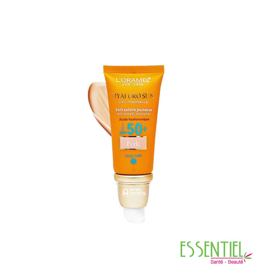 L’ORAMEL HYALURON SUN SPF 50 TEINTE PERLE