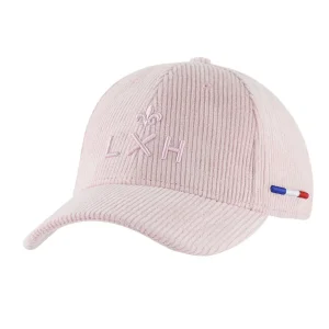 LXH3019_cotele-fullrosepastel-01.jpgv1727169938 Casquette « Héritage » Velours Côtelé Ton sur Ton Rose Pastel