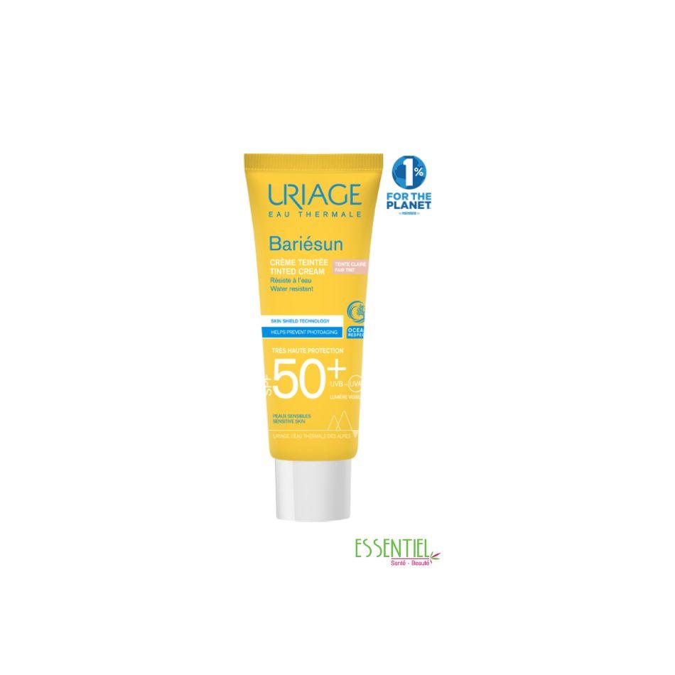URIAGE Bariésun Crème Solaire Teintée Claire Spf 50 +, 50ml