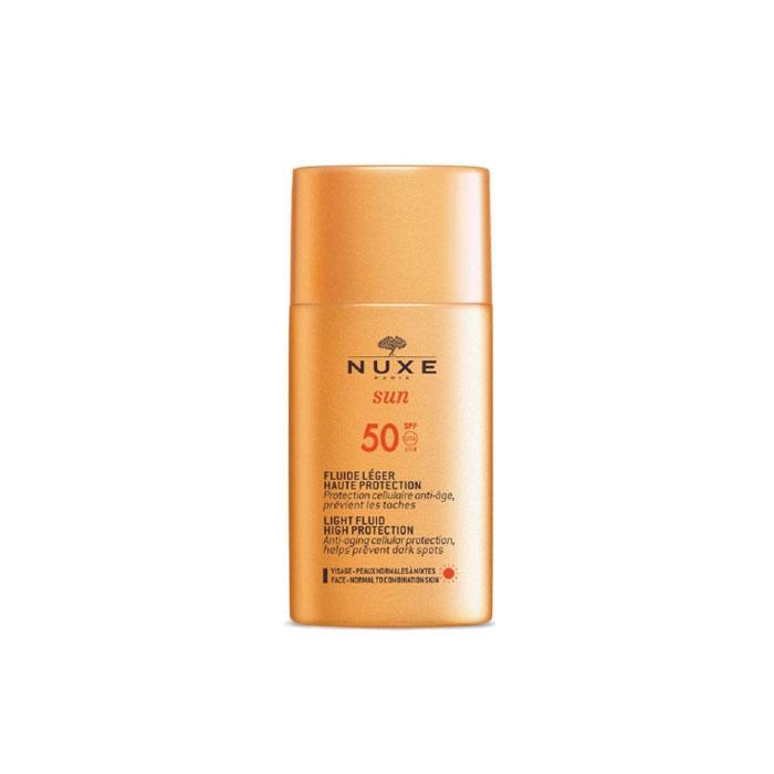 NUXE SUN FLUIDE LEGER VISAGE SPF50 50 ML