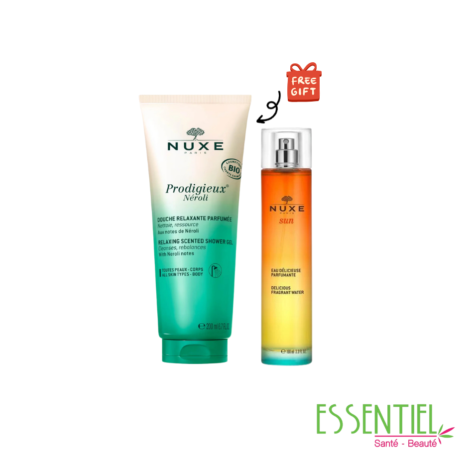 Nuxe Sun Eau Délicieuse 100ml + Gelée de douche Néroli 200ml offert
