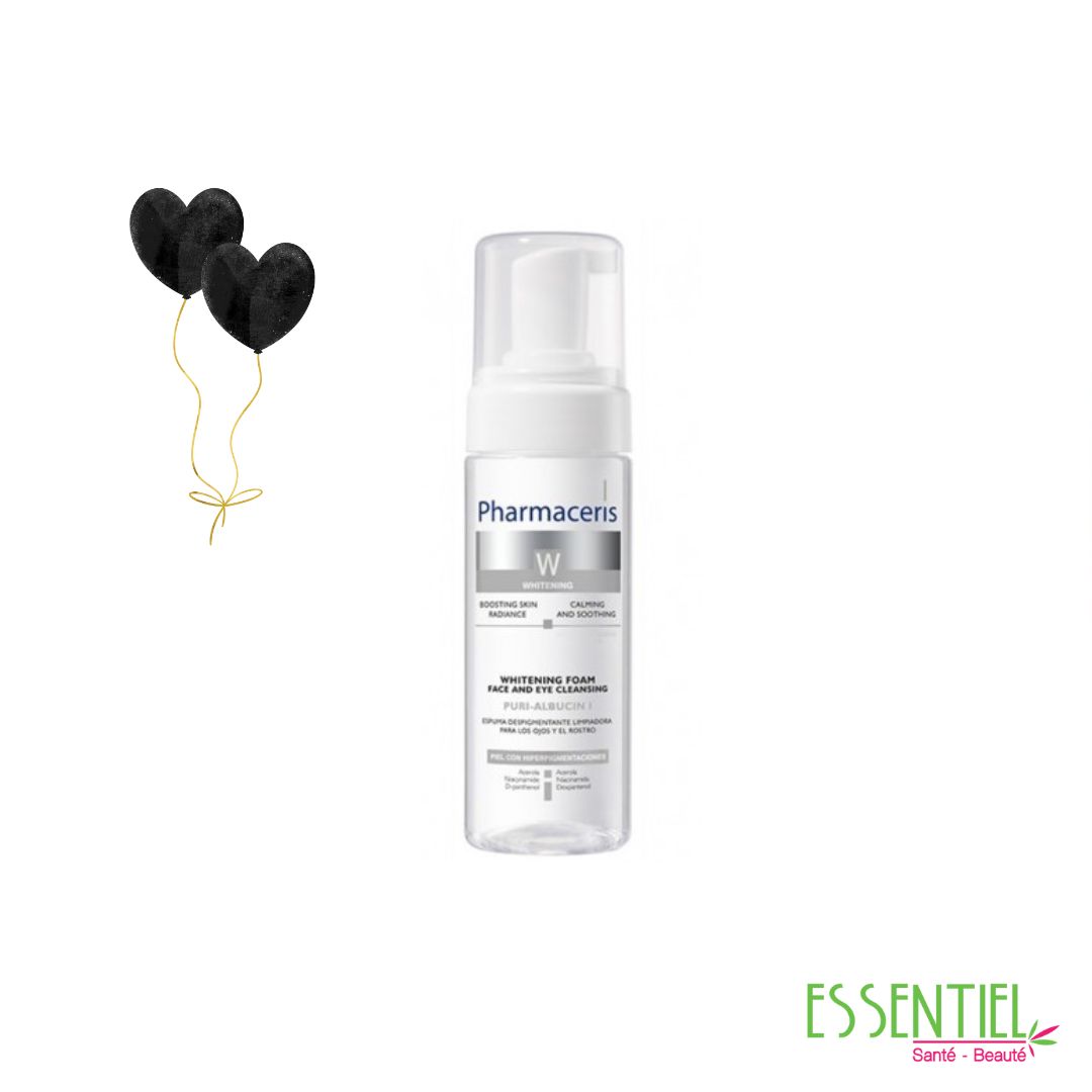 PHARMACERIS W PURI-ALBUCIN MOUSSE NETTOYANTE ECLAIRCISSANTE, 150ml