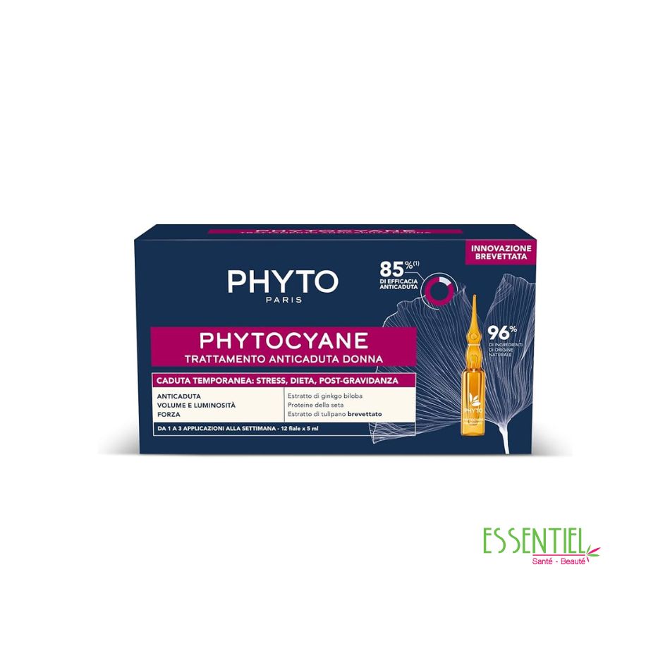 PHYTO Phytocyane antichute femme, Bte de 12 *5 ml