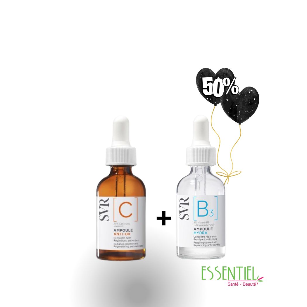 SVR PACK AMPOULE C ANTI OX + AMPOULE B3 -50%