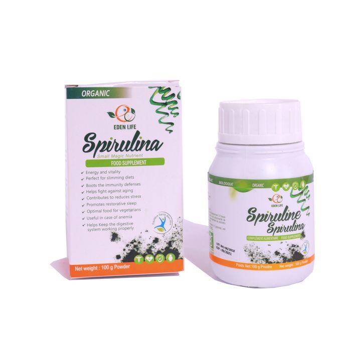 Eden LifeSpiruline en poudre Bio 100G