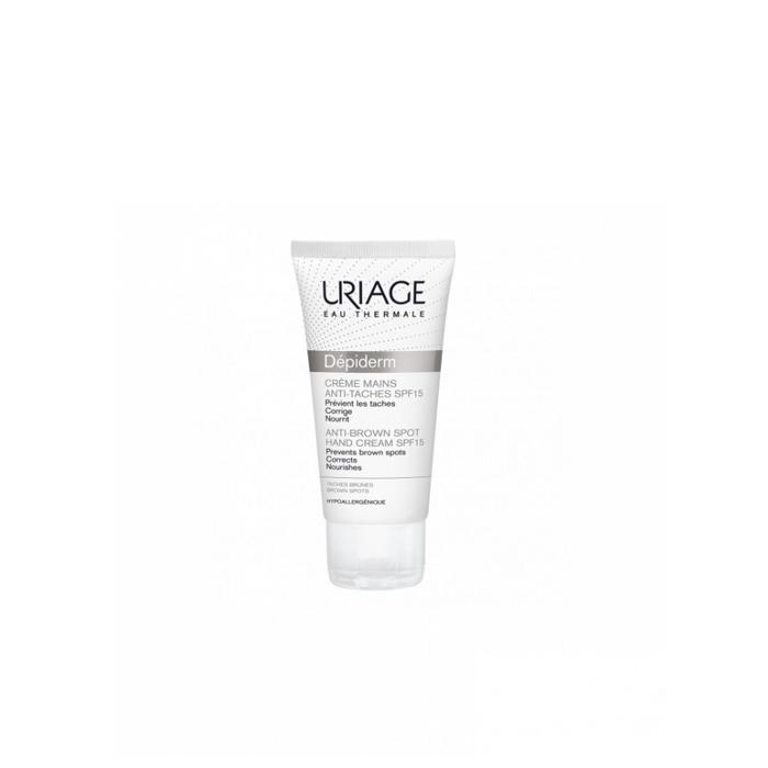 URIAGE DEPIDERM CREME MAINS ANTI-TACHES BRUNES SPF15 50ML