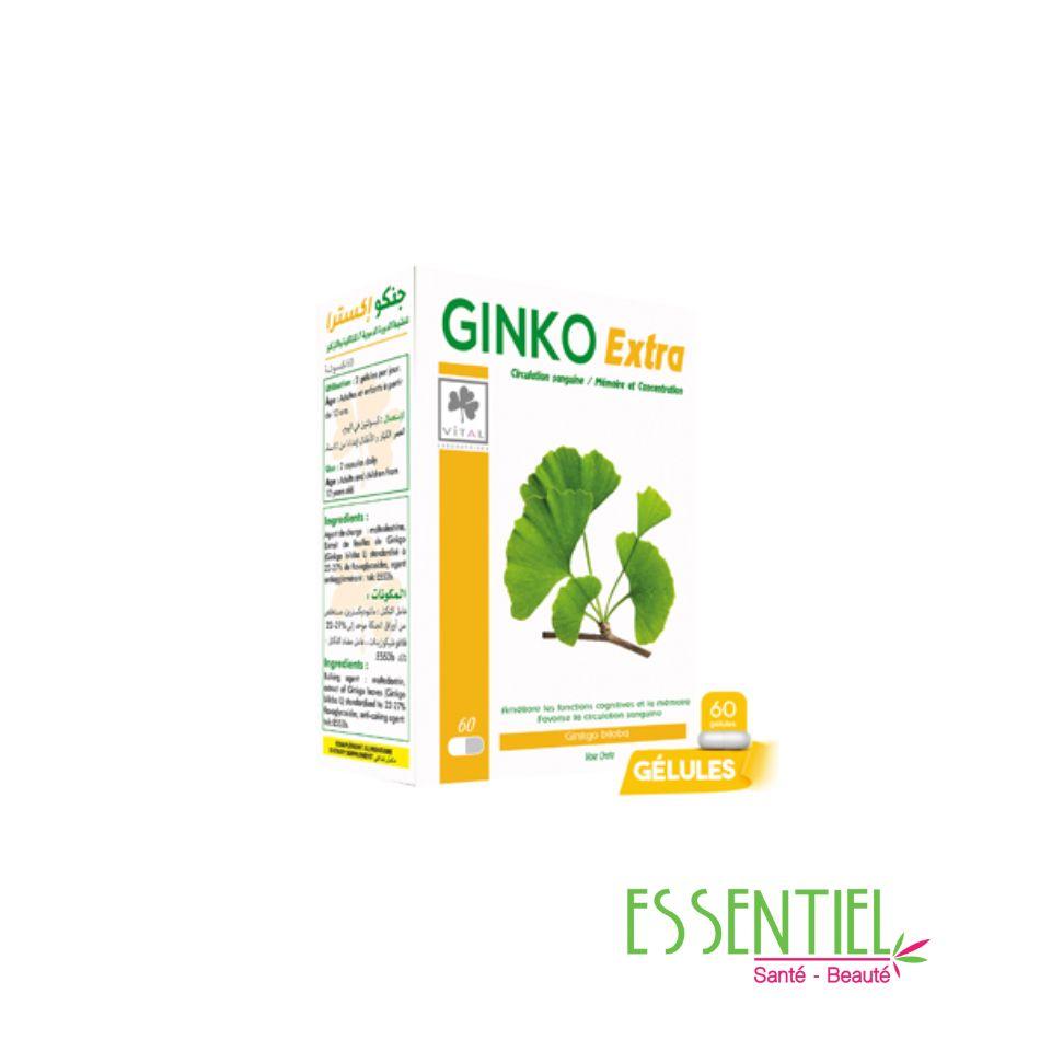 VITAL GINKO EXTRA 60 GÉLULES