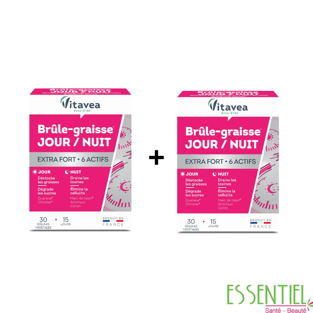 VITAVEA BRULE GRAISSE JOUR ET NUIT EXTRAFORT LOT DE 2