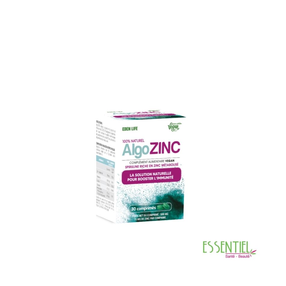 EDEN LIFE ALGOZINC 30 GÉLULES