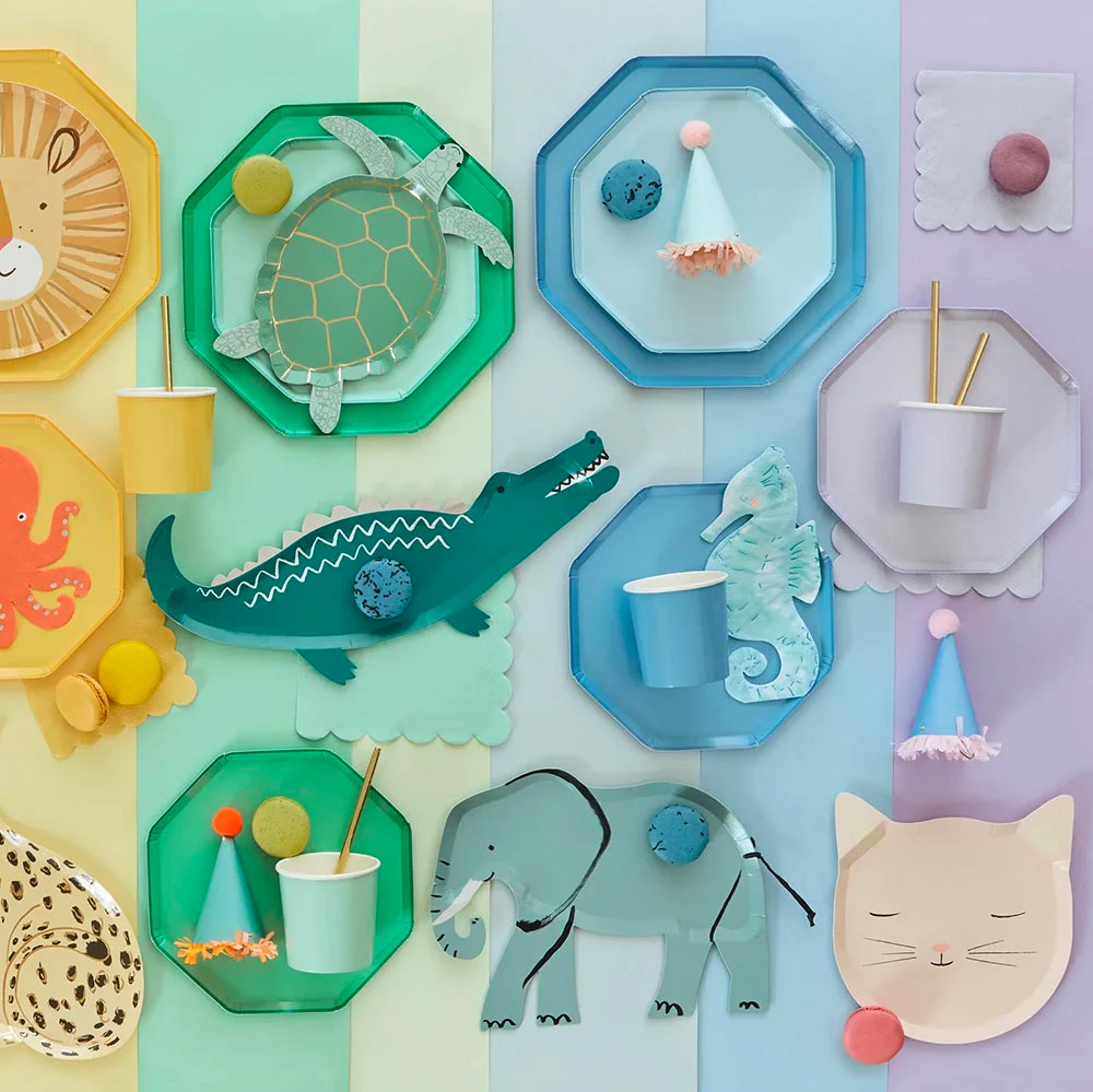 Serviettes en papier : 16 serviettes mauves – Image 5