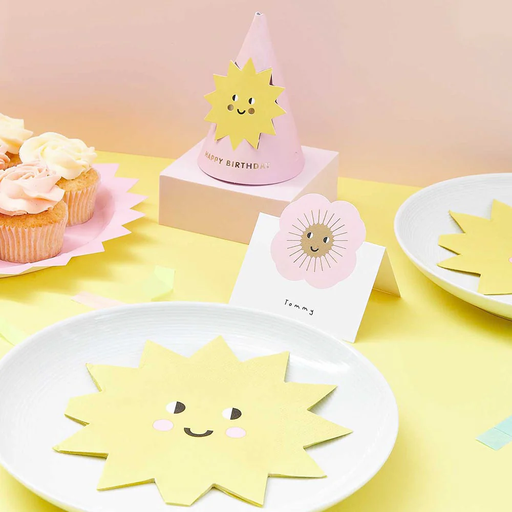 Serviettes en papier : 20 serviettes soleil – Image 4