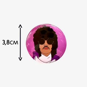 1 badge Purple rain