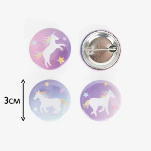 1 badge licorne galactique