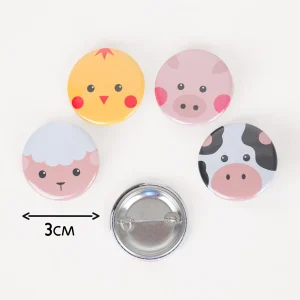 1 badge animaux de la ferme