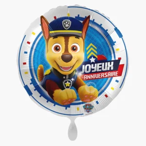 Ballon anniversaire Pat Patrouille : Chase