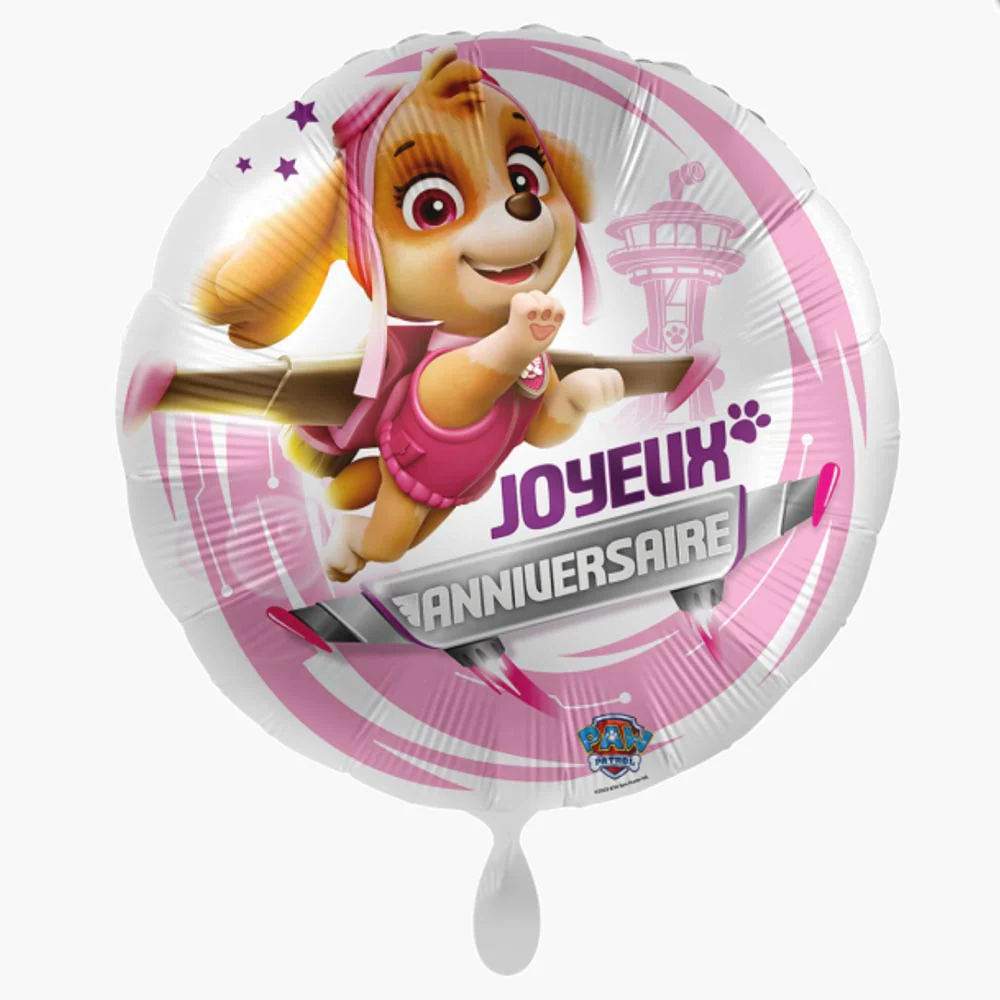 Ballon anniversaire Pat Patrouille : Stella
