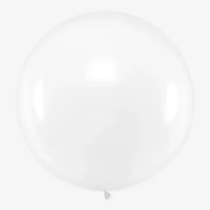 Ballon de baudruche géant : 1 ballon blanc