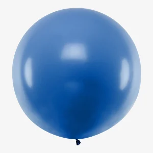 Ballon de baudruche géant : 1 ballon bleu foncé