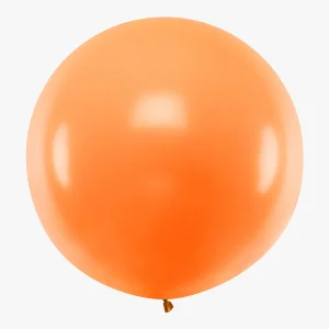 Ballon de baudruche géant : 1 ballon orange