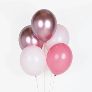 Ballons de baudruche : 10 ballons mix rose