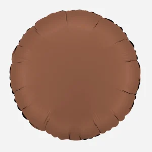 Ballon pastille chocolat satin