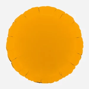 Ballon pastille ocre mat