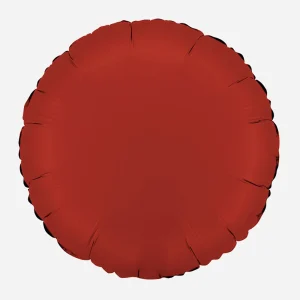 Ballon pastille rubis satin