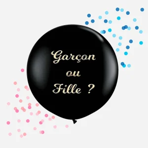 Ballon de baudruche géant : 1 ballon gender reveal