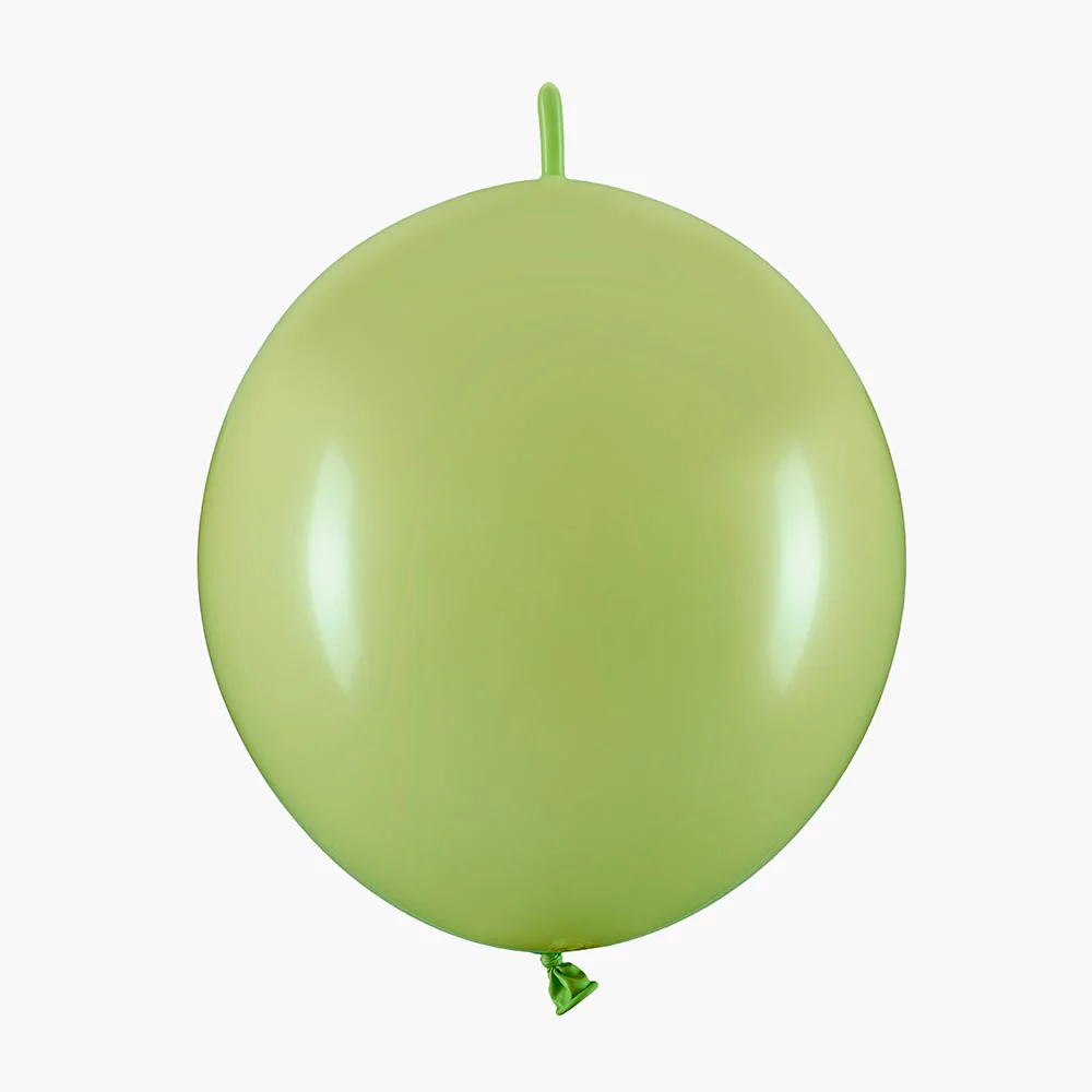 Ballons de baudruche : 20 ballons verts à relier