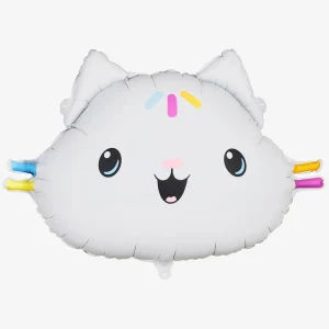 Ballon chat coloré P'tichou