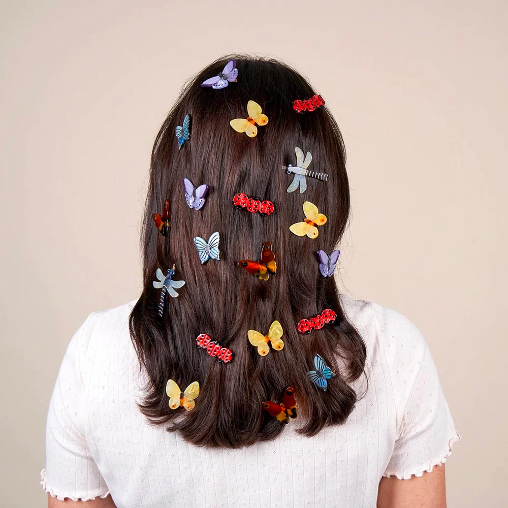 1 barrettes à cheveux papillon de nuit – Image 3