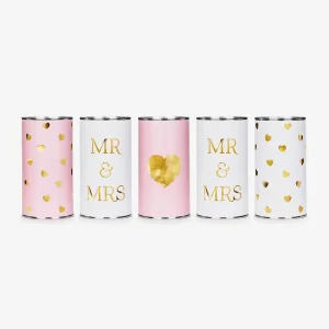 5 cannettes de mariage