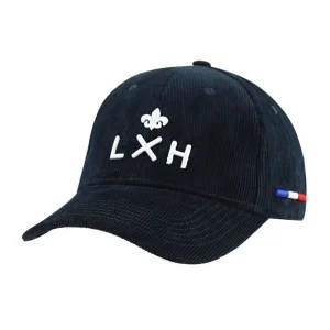 Casquette « Héritage » Velours Côtelé Bleu Marine